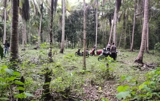 Polisi dan TNI Patroli Gabungan Terduga Lokasi Sabung Ayam