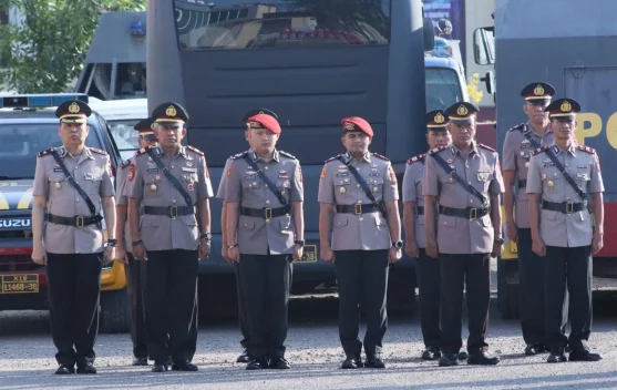 Polres Bone Lantik Pejabat Utama dan Kapolsek Jajaran