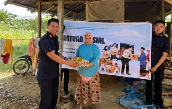 Lapas Watampone Salurkan Bantuan Sosial untuk Warga