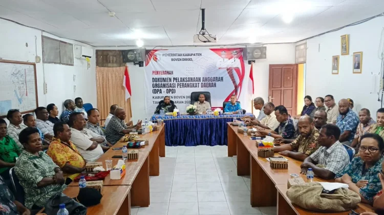 Bupati/Wakil Bupati Boven Digoel Tekankan Optimalisasi dan Akuntabilis
