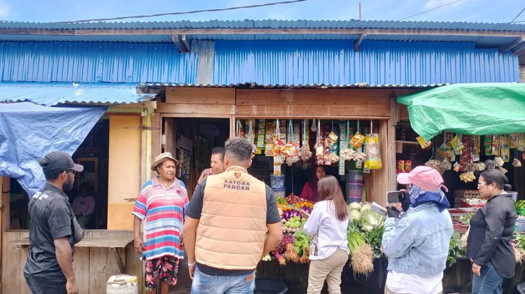 Dinas Ketahanan Pangan dan Satgas Siber Pantau Harga Bahan Pokok Di Tanah Merah