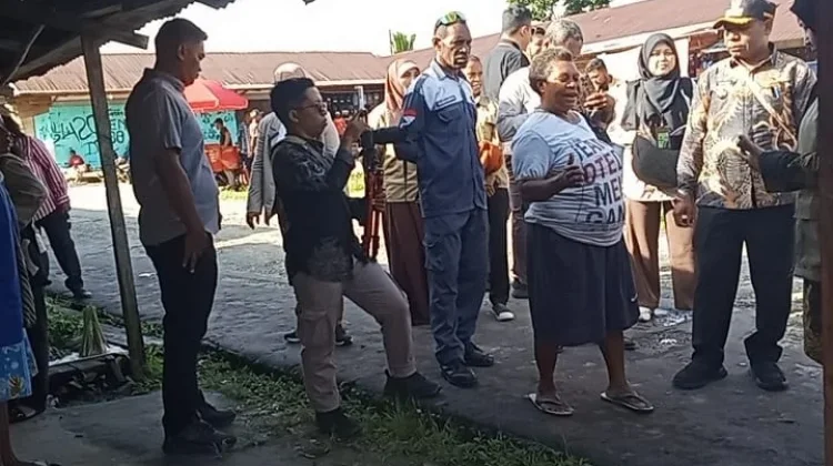 Pemkab Boven Digoel Tanggapi Keluhan Pedagang, Pasar Mumajakowa Sepi Pembeli