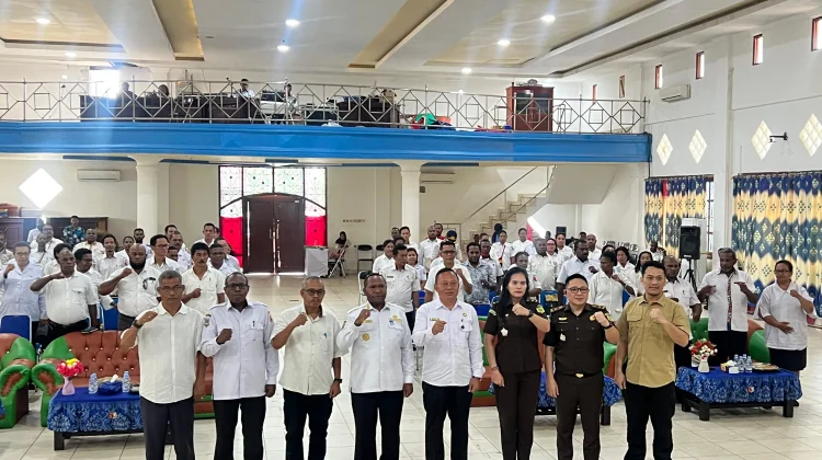 Bagian Hukum Gelar Sosialisasi Pencegahan Korupsi/Penertiban Aset Daerah