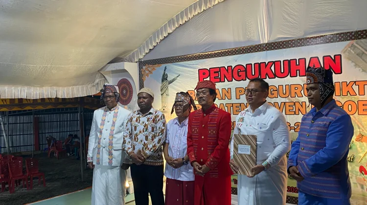 Ketua IKT Boven Digoel Komit Bangun Sinergi dengan Lembaga Masyarakat Adat