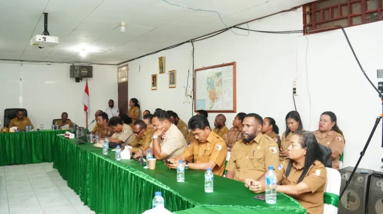 Ruben Kuanimba Tekankan Penyelesaian Renstra dan DSSD Tepat Waktu