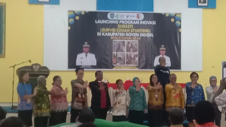 Pemkab Boven Digoel Luncurkan Program SUGESTI untuk Tekan Kasus Stunting