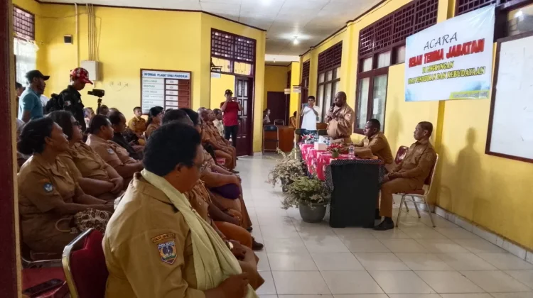 Pejabat Baru Disdikbud Boven Digoel  Cepat Beradaptasi Tingkatkan Kinerja