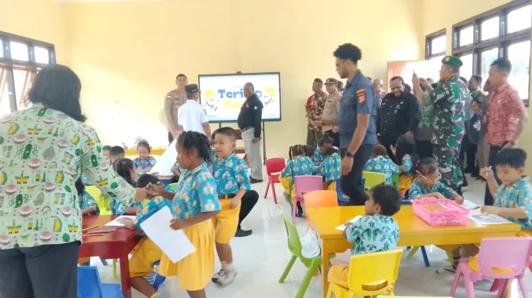 Wakil Bupati Resmikan Rumah Joglo Edukasi dan Keterampilan di Polres Boven Digoel