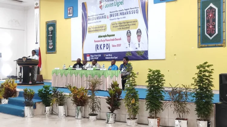Musrenbang Kabupaten Boven Digoel Bahas RKPD 2027 dan Sinkronisasi Program OPD