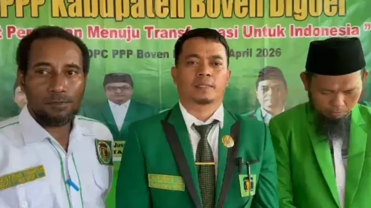 Solikhin Terpilih Nakodai DPC Partai PPP Boven Digoel