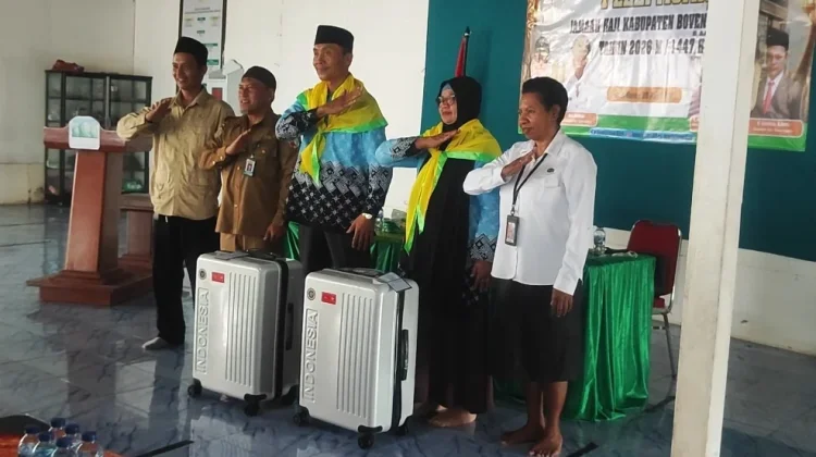 Pemkab Boven Digoel Resmi Lepas Jemaah Haji 2026