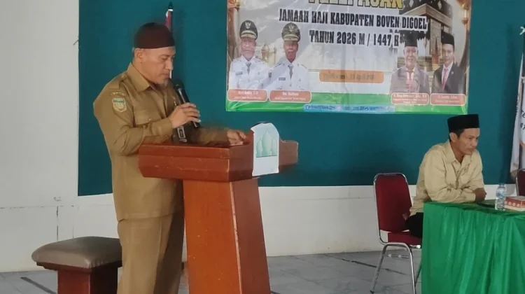 Pemkab Boven Digoel Apresiasi Petugas dan Keluarga Jemaah Haji