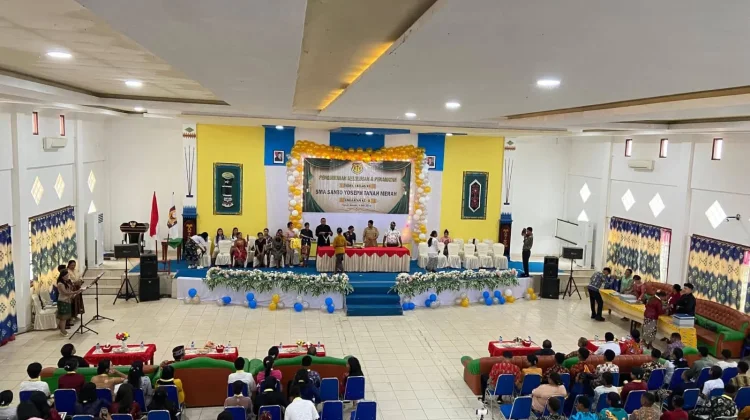 108 Siswa SMA Santo Yoseph Tanah Merah di Nyatakan Lulus