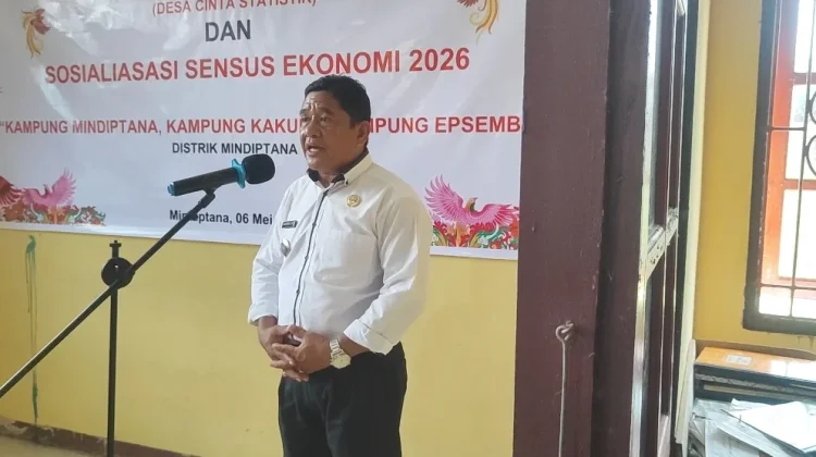 Kepala Distrik Mindiptana Sebut Pencanangan Kampung Cantik Jadi Sejarah Baru