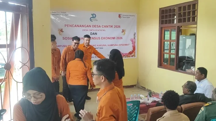 Tiga Kampung di Mindiptana Diharapkan Jadi Percontohan Berbasis Data