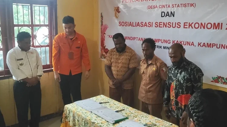 Tiga Kampung di Mindiptana Jadi Percontohan Kampung Cinta Statistik