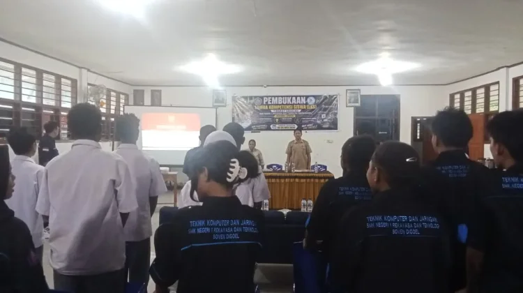 SMK Rekayasa Boven Digoel Gelar LKS Internal Seleksi  Tingkat Provinsi