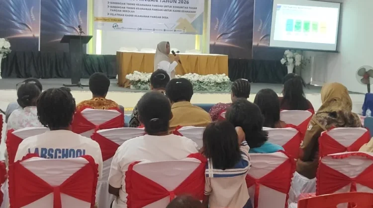 Loka POM Merauke Paparkan Program Pasar Pangan Aman di Boven Digoel