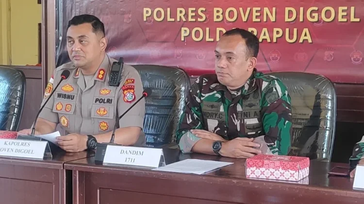 Evakuasi Pengungsi dan Jenazah di Kali Fis, Jadi Fokus Polres Boven Digoel