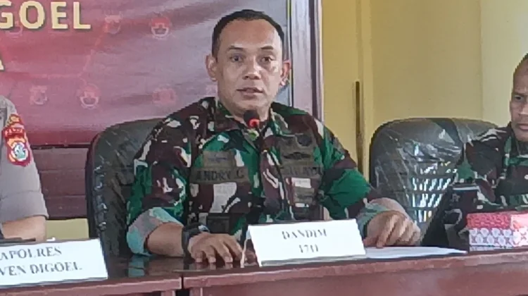Dandim 1711: Isu KKB di Tanah Merah Belum Bisa Dipastikan