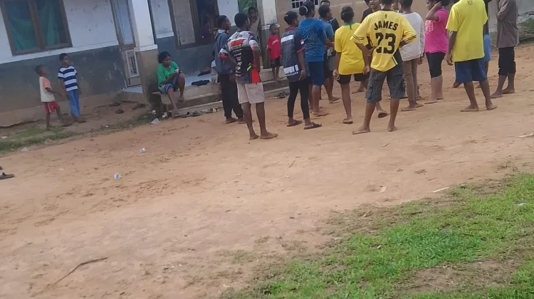 Tarian Kreasi Papua Warnai Persiapan Kelulusan Siswa SMP di Boven digoel
