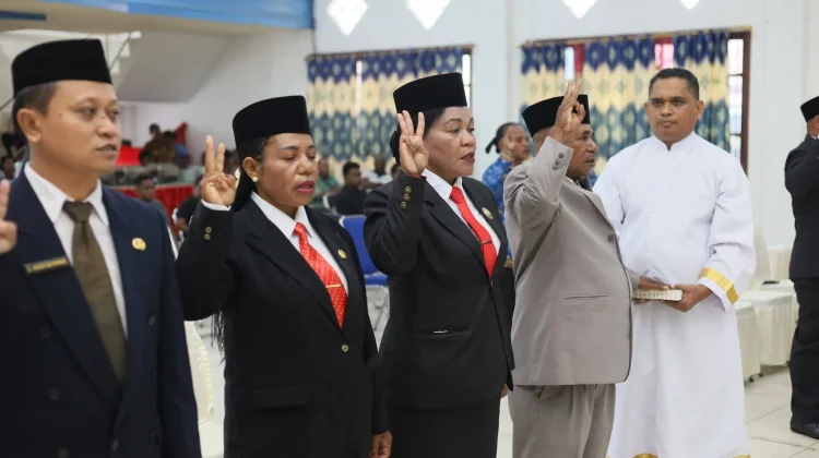 Bupati Roni Omba: Jabatan Adalah Amanah untuk Melayani Masyarakat