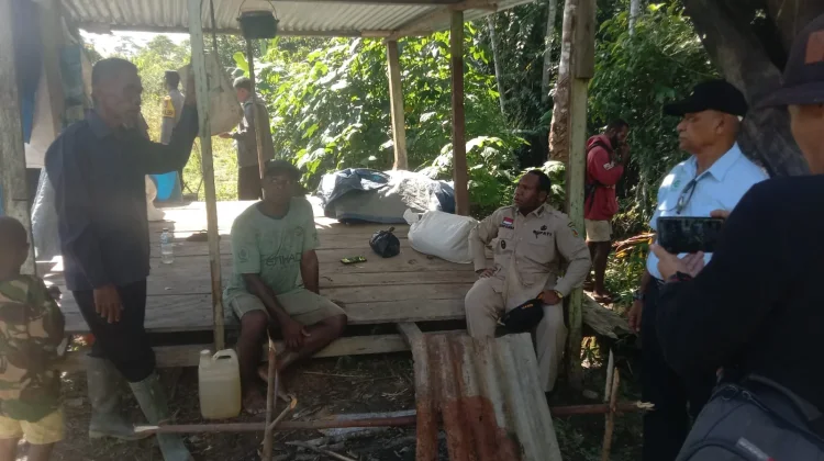 Bupati Rony Omba Dorong Pengembangan Lahan Terpadu  Tingkatkan Produksi Padi