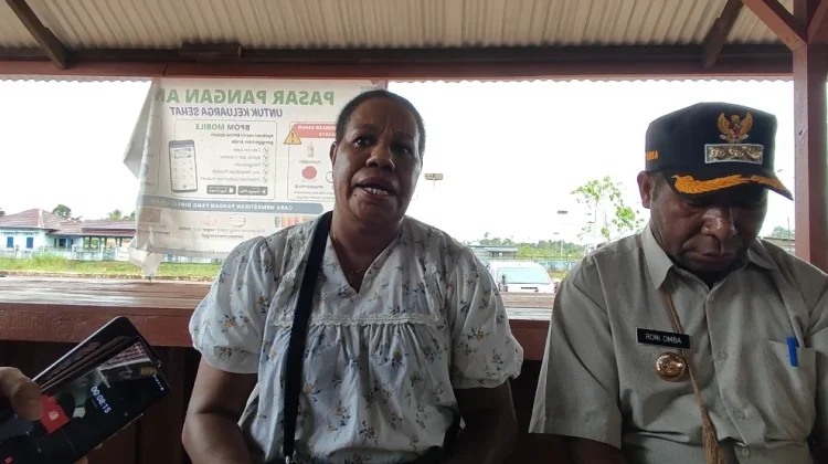 Distrik Mandobo Dorong Penertiban Lapak Liar di Sekitar Pasar Sentral