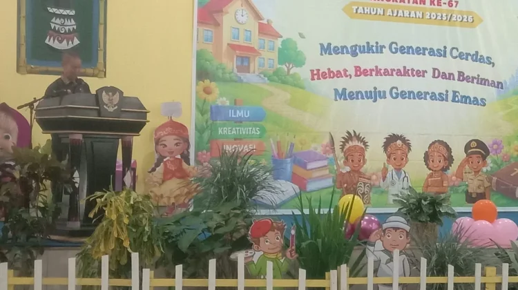TK Santa Agnes Tanah Merah Lepas 98 Anak Angkatan ke-67