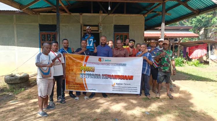 Fasilitas Umum Rusak Pasca Penyerangan KK Mangelum