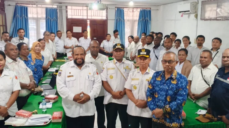 Bupati Boven Digoel Tekankan OPD Tanggung Jawab Penuh Pelaporan PROSN 2025