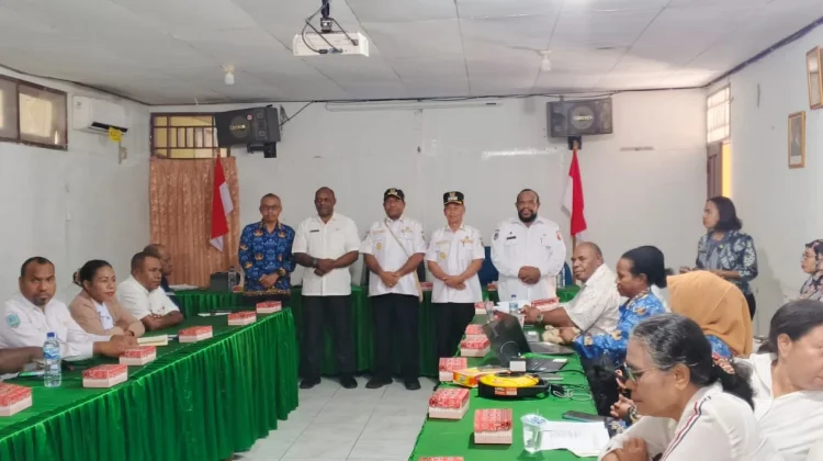 Bupati Boven Digoel Tegaskan Kedisiplinan Pelaporan PROSN 2025