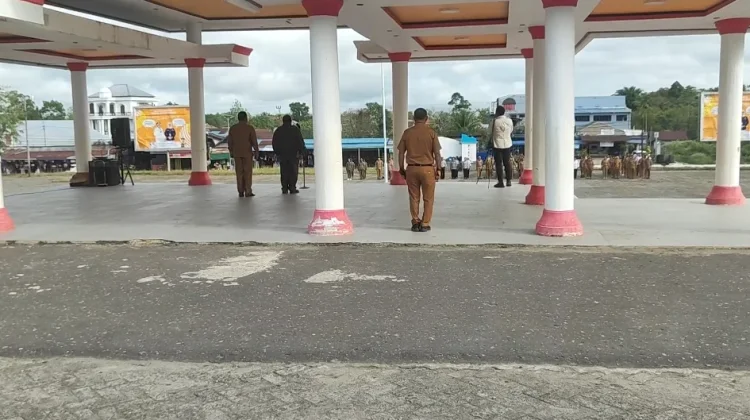 Sekda Ingatkan Seluruh ASN Boven Digoel Tingkatkan Disiplin Kerja