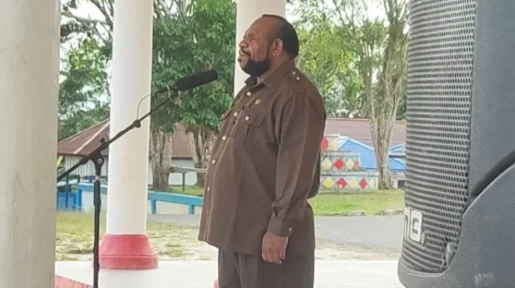 Sekda Boven Digoel Ingatkan Penertiban Aset Kendaraan Milik Daerah