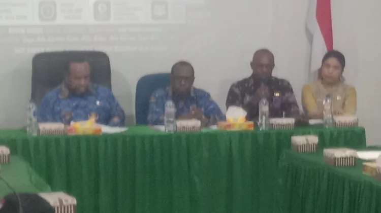 Bapperida Boven Digoel Gelar Rapat Progres Tahapan RKPD Perubahan