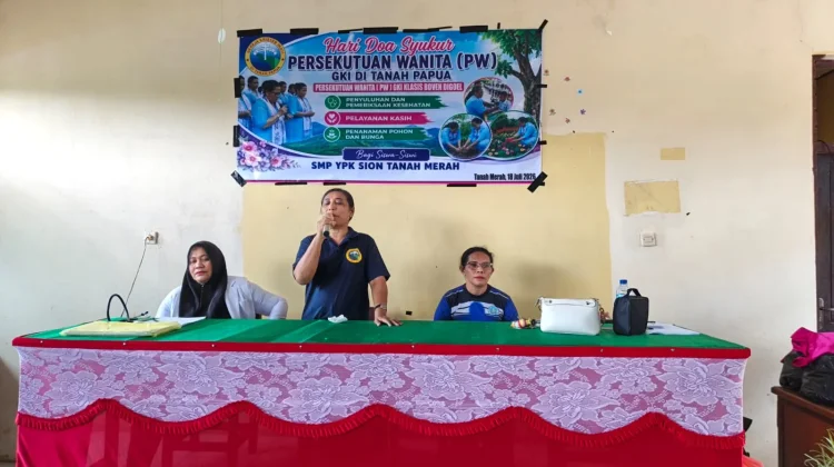 PW GKI Klasis Boven Digoel Ajak Pelajar Jaga Kesehatan Demi Raih Masa Depan