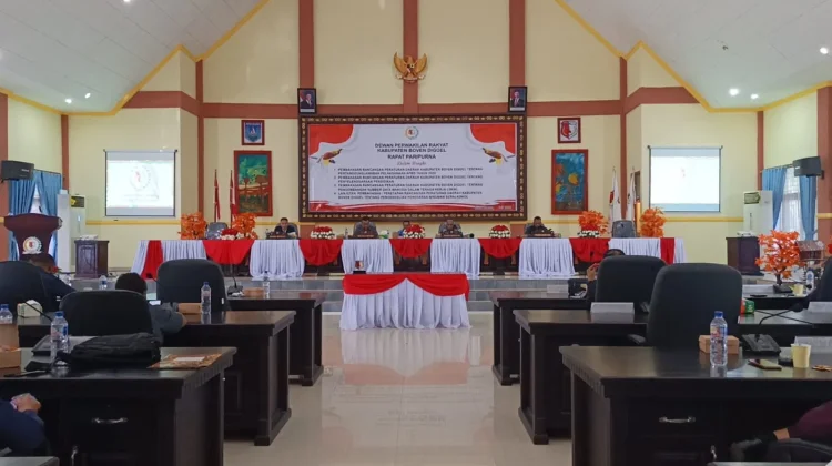 DPRK Boven Digoel Resmi Bentuk Panitia Khusus pada Akhir Masa Persidangan II
