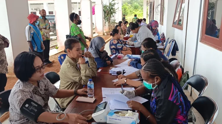Dinas Kesehatan Boven Digoel Optimalkan CKG  ASN untuk Deteksi Dini Penyakit
