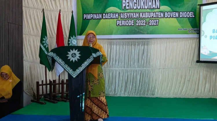 PW Aisyiyah Papua Selatan: Pengukuhan Jadi Awal Komitmen Dakwah di Boven Digoel