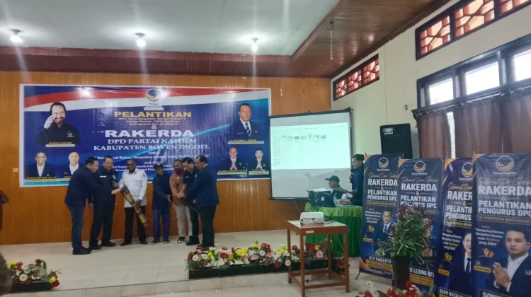 Partai NasDem Papua Selatan Tegaskan Komitmen Dukung Pemerintah