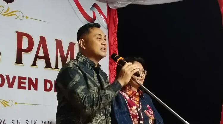 Malam Kenal Pamit Mantan Kapolres Boven Digoel menuju Kapuas Hulu
