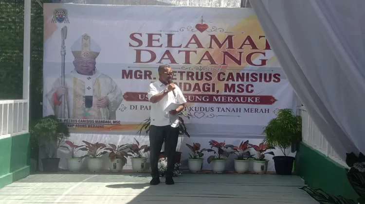 Kunjungan Kanonik Uskup Agung Merauke Bawa Berkat Kedamaian Bagi Boven Digoel