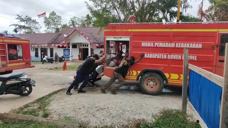 Satpol PP Boven Digoel Akui Keterbatasan Sarana Damkar, Minta Dukungan Pemerintah