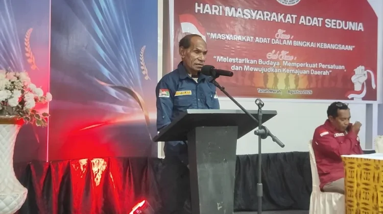 Hari Masyarakat Adat Sedunia, LMA Boven Digoel Ajak Masyarakat Lestarikan Adat