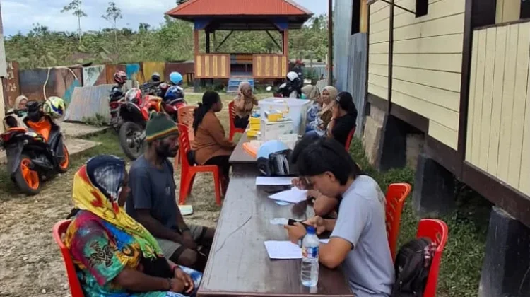 Pendataan Terhadap Eksodus Pekerja Tambang dilakukan Polres Boven Digoel