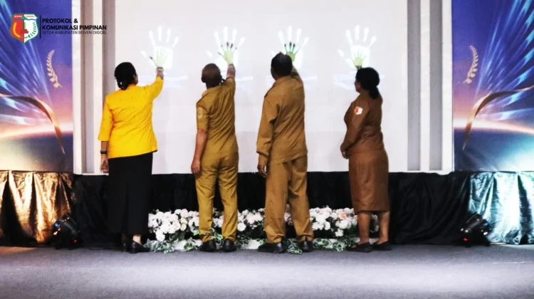 Dukcapil Boven Digoel Sosialisasikan Pendataan OAP, Luncurkan Aplikasi SiDigoel