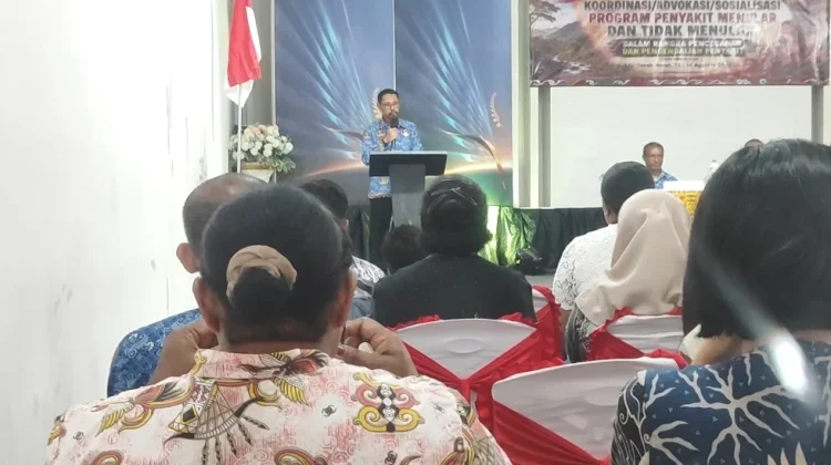 Dinkes Boven Digoel Dorong Deteksi Dini Tekan Risiko Penyakit Tidak Menular