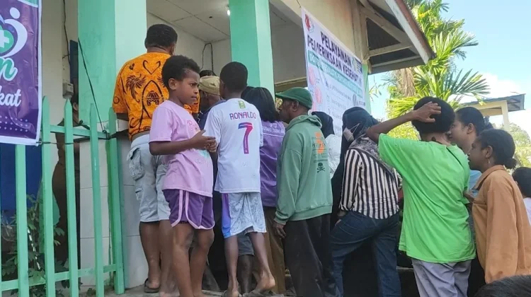 Layani hingga 100 Pasien Sehari, Dokter THT Semangat Melayani Warga Boven Digoel