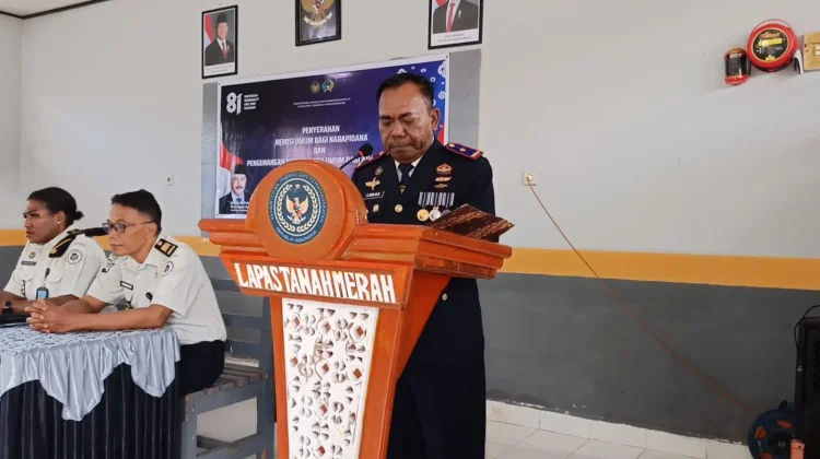 Kalapas Tanah Merah Dorong Warga Binaan Terus Berkelakuan Baik