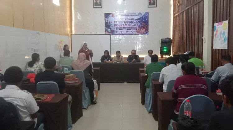 Sebanyak 25 Guru Ikuti Pelatihan Konten Digital